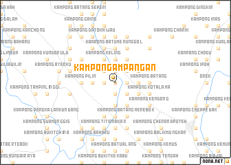 map of Kampong Ampangan