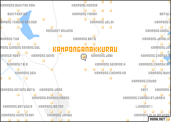 map of Kampong Anak Kurau