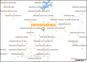 map of Kampong Apang