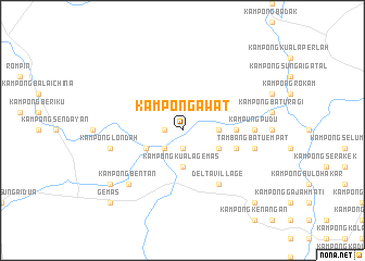 map of Kampong Awat