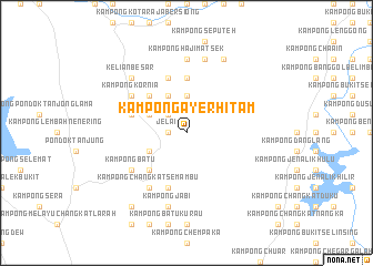 map of Kampong Ayer Hitam