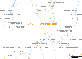 map of Kampong Ayer Hitam