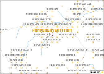 map of Kampong Ayer Titian