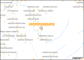 map of Kampong Badang