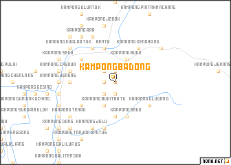 map of Kampong Badong