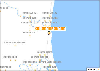 map of Kampong Badong