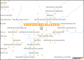 map of Kampong Bagan Jermai