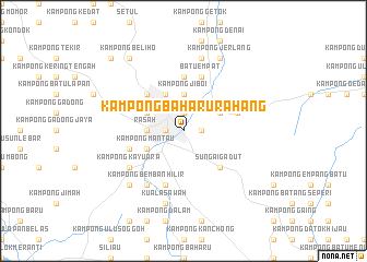 map of Kampong Baharu Rahang