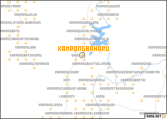 map of Kampong Baharu