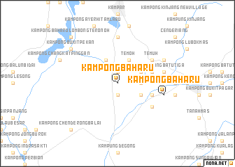 map of Kampong Baharu