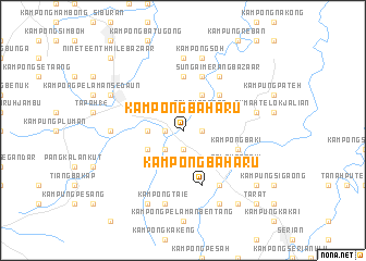 map of Kampong Baharu