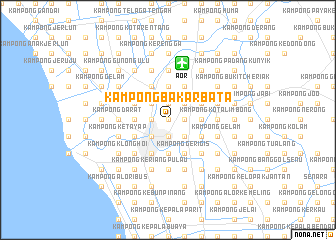 map of Kampong Bakar Bata