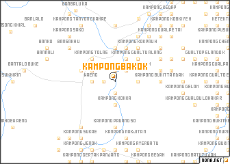 map of Kampong Bakok