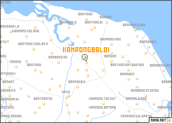 map of Kampong Baloi
