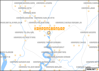 map of Kampong Bandar