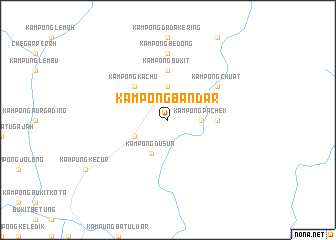 map of Kampong Bandar