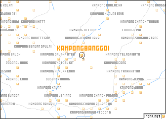 map of Kampong Banggoi