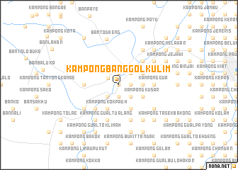 map of Kampong Banggol Kulim