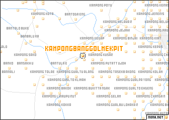 map of Kampong Banggol Mek Pit