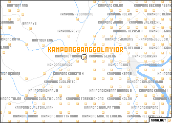 map of Kampong Banggol Nyior