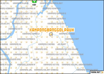map of Kampong Banggol Pauh