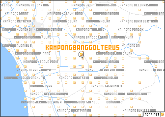 map of Kampong Banggol Terus