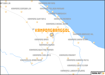 map of Kampong Banggol