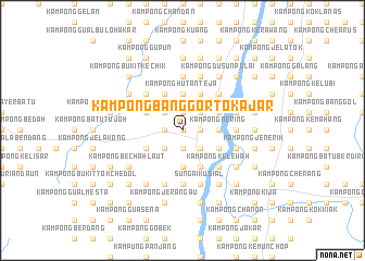 map of Kampong Banggor Tok Ajar