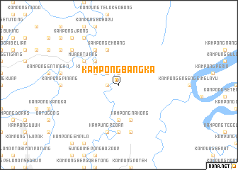 map of Kampong Bangka