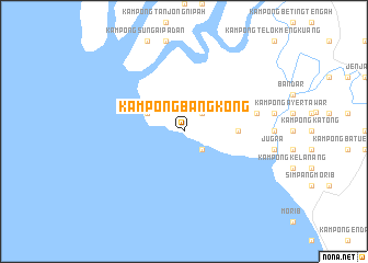 map of Kampong Bangkong