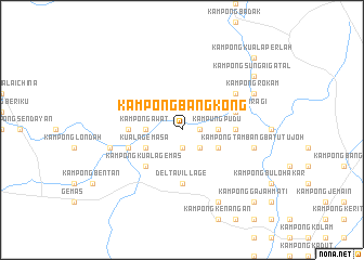 map of Kampong Bangkong