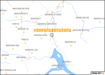 map of Kampong Bang Rang