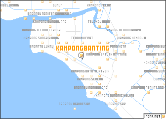 map of Kampong Banting