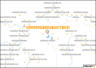 map of Kampong Baru Bukit Besi