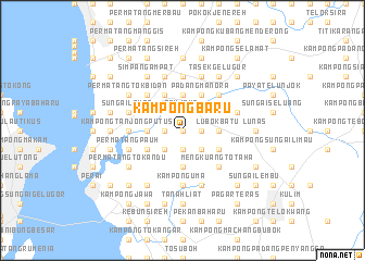 map of Kampong Baru