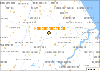 map of Kampong Batapa