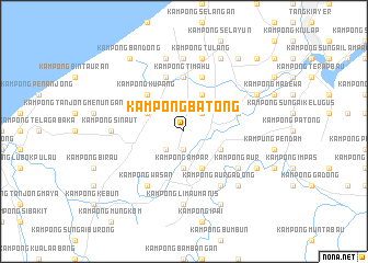 map of Kampong Batong