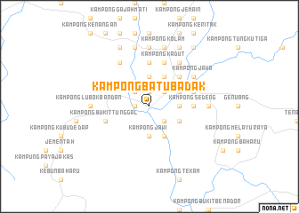 map of Kampong Batu Badak