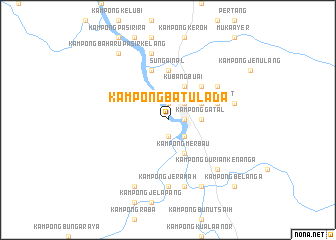 map of Kampong Batu Lada