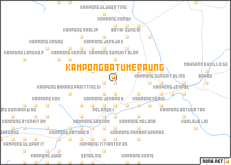 map of Kampong Batu Meraung