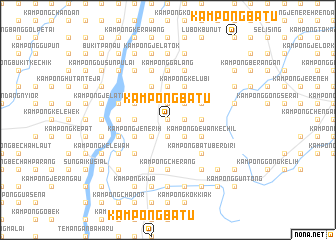 map of Kampong Batu