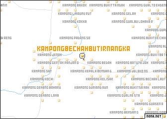 map of Kampong Bechah Butir Nangka