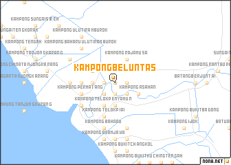 map of Kampong Beluntas