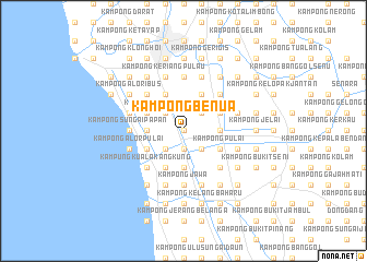 map of Kampong Benua