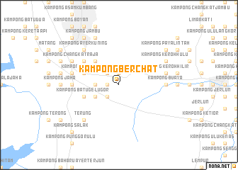 map of Kampong Berchat