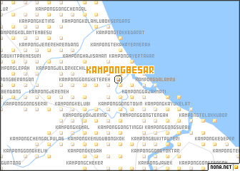 map of Kampong Besar