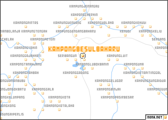 map of Kampong Besul Baharu