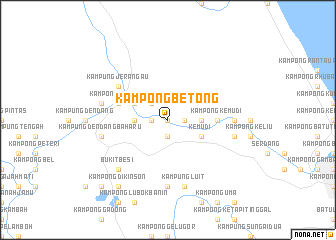 map of Kampong Betong