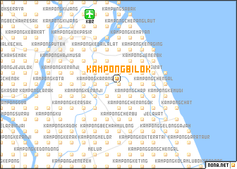 map of Kampong Bilok