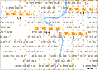 map of Kampong Binjai